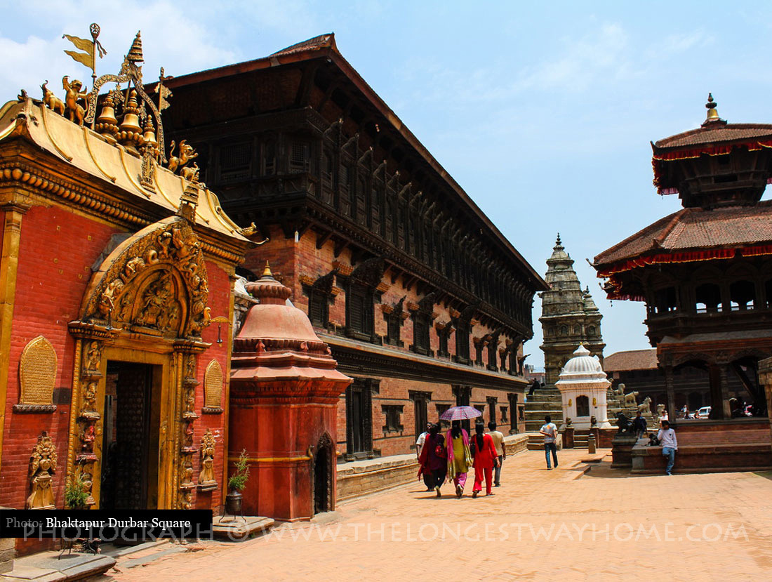 Bhaktapur Durbar Square : Golden Gate