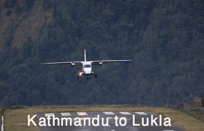 Flight from Kathmandu to Lukla