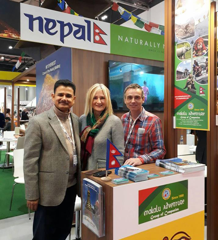 Makalu Adventure Group Participating at World Travel Mart Nov 2017