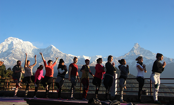 Yoga Trek to Dhampus