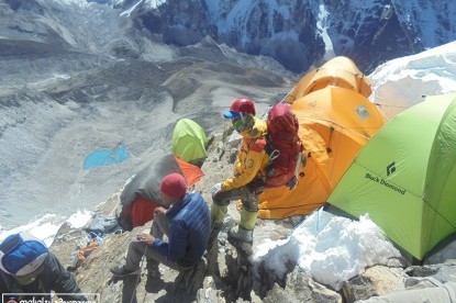 Ama Dablam Camp 2