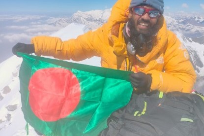 Md Babar Ali has become the fourth Bangladeshi to conquer Mount Everest. 