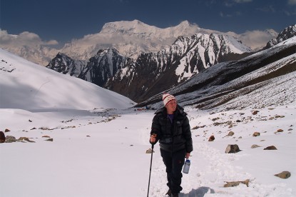 Trekking to Chulu West Peak Summit