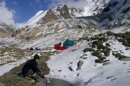 Base Camp at Dhaulagiri