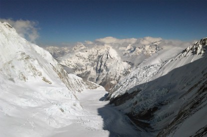 Climbing up to Mt. Everest