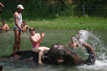 Elephant Bathing