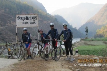 Road to Everest Mountain Biking