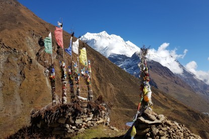 Trek up to Mt. Manaslu, cross the Larkya La pass and admire the rich biodiversity of the region