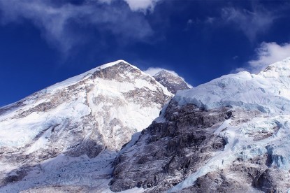 Mount Nuptse from Mt Lobuche