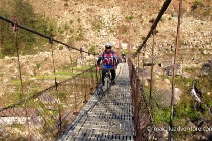 Road to Everest Mountain Biking