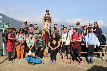 Yoga Trek to Dhampus 