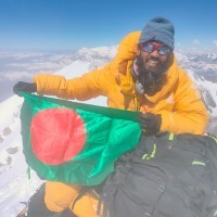 Md Babar Ali has become the fourth Bangladeshi to conquer Mount Everest. 
