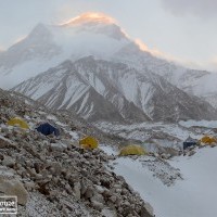 Advanced Base Camp during Cho Oyu Expedition