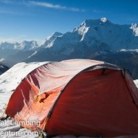 Chulu far east peak climbing