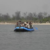 Water Safari at Trishuli River