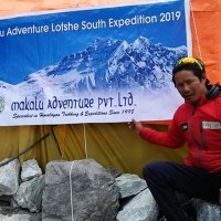  Lhotse South face Expedition organized by Makalu Adventure