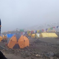 Camping during Mt. Manaslu Expedition