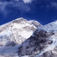 Mount Nuptse from Mt Lobuche